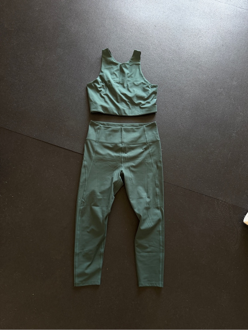 girlfriend collective Olive Green High-Rise Leggings